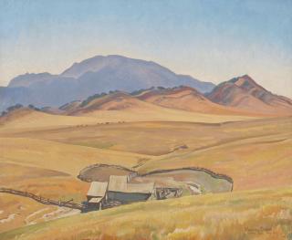 Maynard Dixon - Abandoned House, Contra Costa Co., Cal.