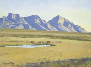 Maynard Dixon - Arizona Pastures