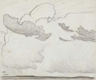 Maynard Dixon - Cloud Patterns Colorado Desert Colorado Desert