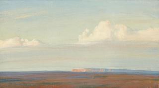 Maynard Dixon - Navajo Land, Southwest of Chinle (Arizona)