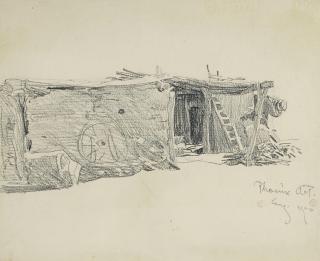 Maynard Dixon - Old Adobe of Phoenix