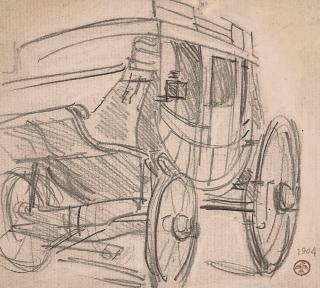 Maynard Dixon - Old Stage Coach