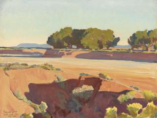 Maynard Dixon - Shadows On Short Creek
