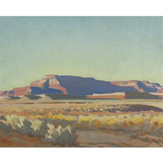 Maynard Dixon - Striped Mesa