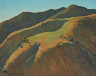 Maynard Dixon - Tehachapi Mountains (Study for Deer Heaven)