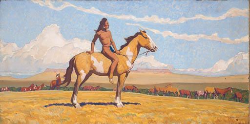 Maynard Dixon - The Pony Boy