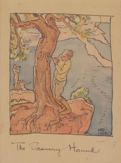 Maynard Dixon - The Scenery Hound