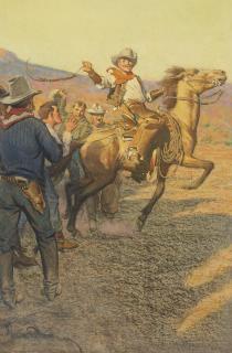 Maynard Dixon - You\'ll Have to Grow Wings to Catch Me and Red Eagle