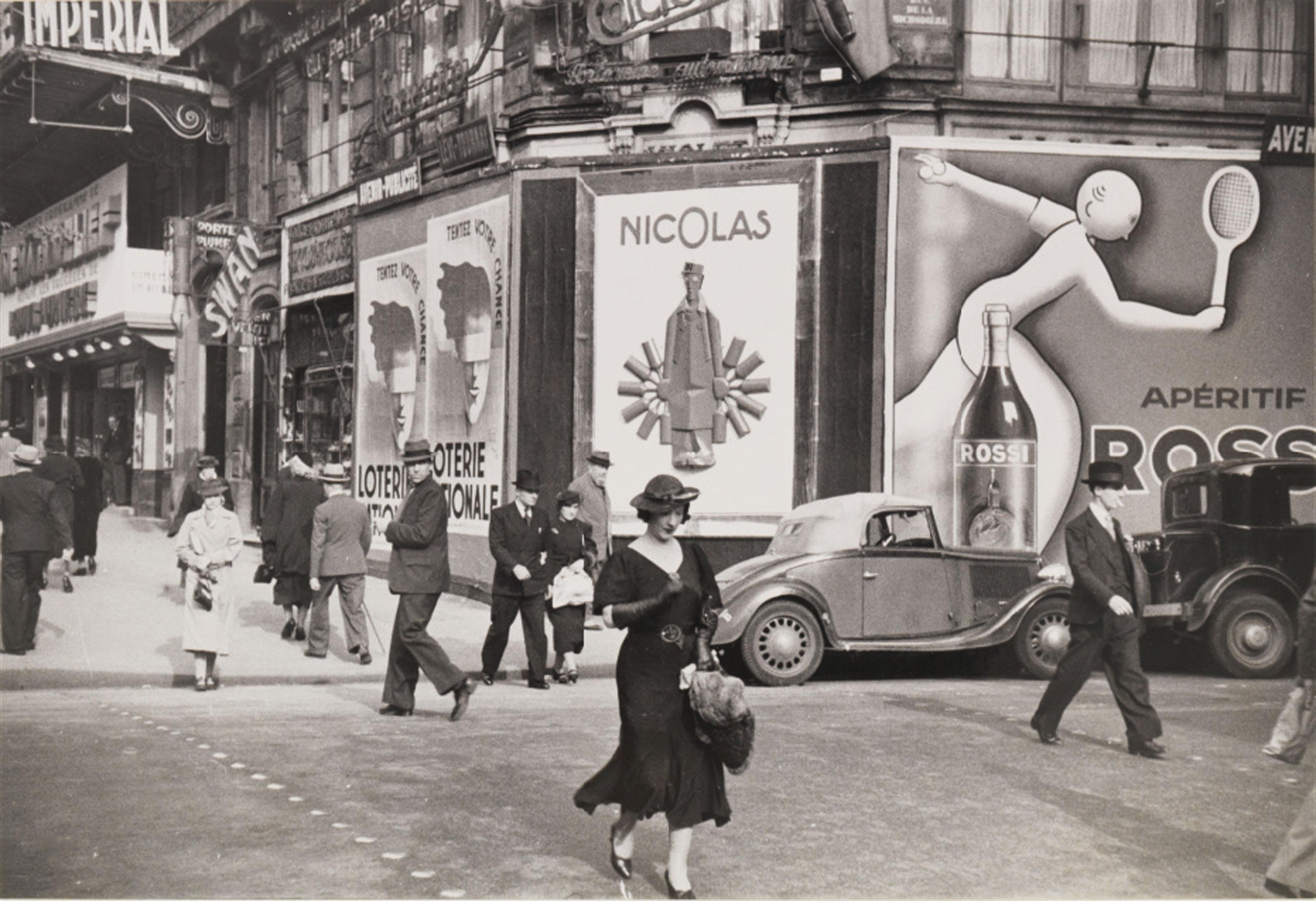 Maynard Owen Williams - Boulevard des Italiens, Paris, 1936