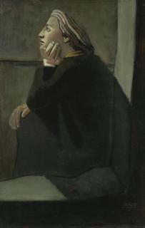 Mayo - Portrait of Jacqueline Barsotti in profile