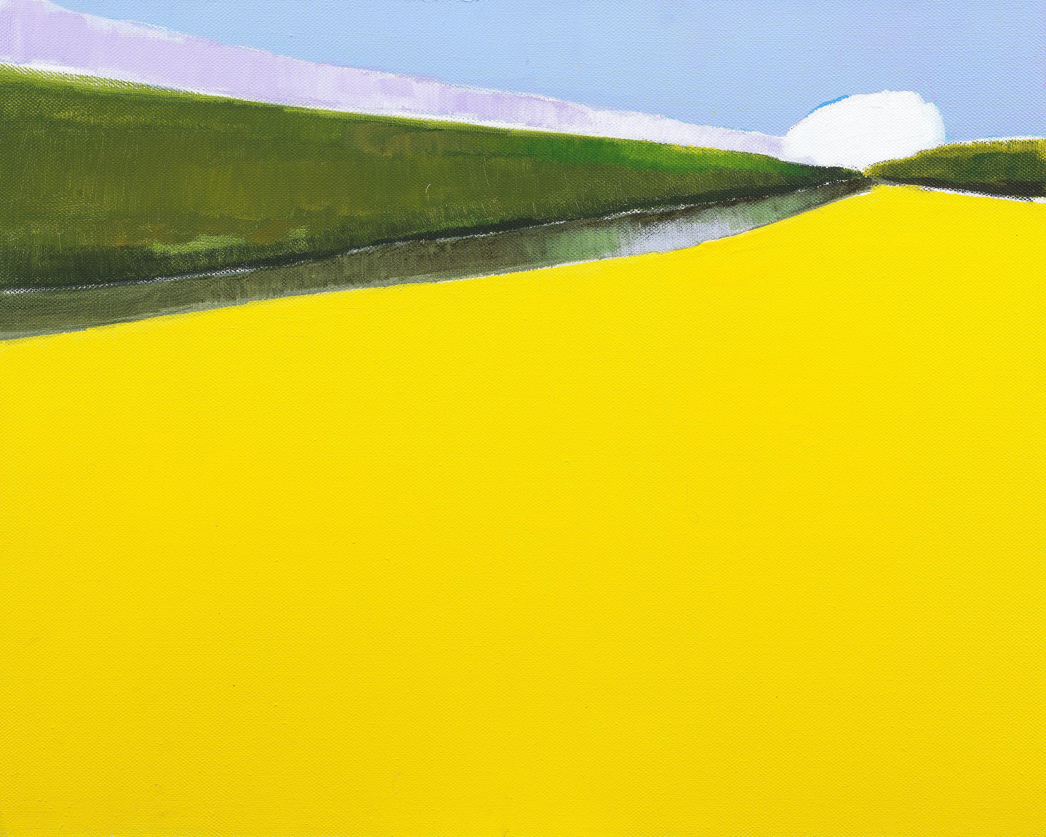 Mazen Rifai - Paysage Jaune