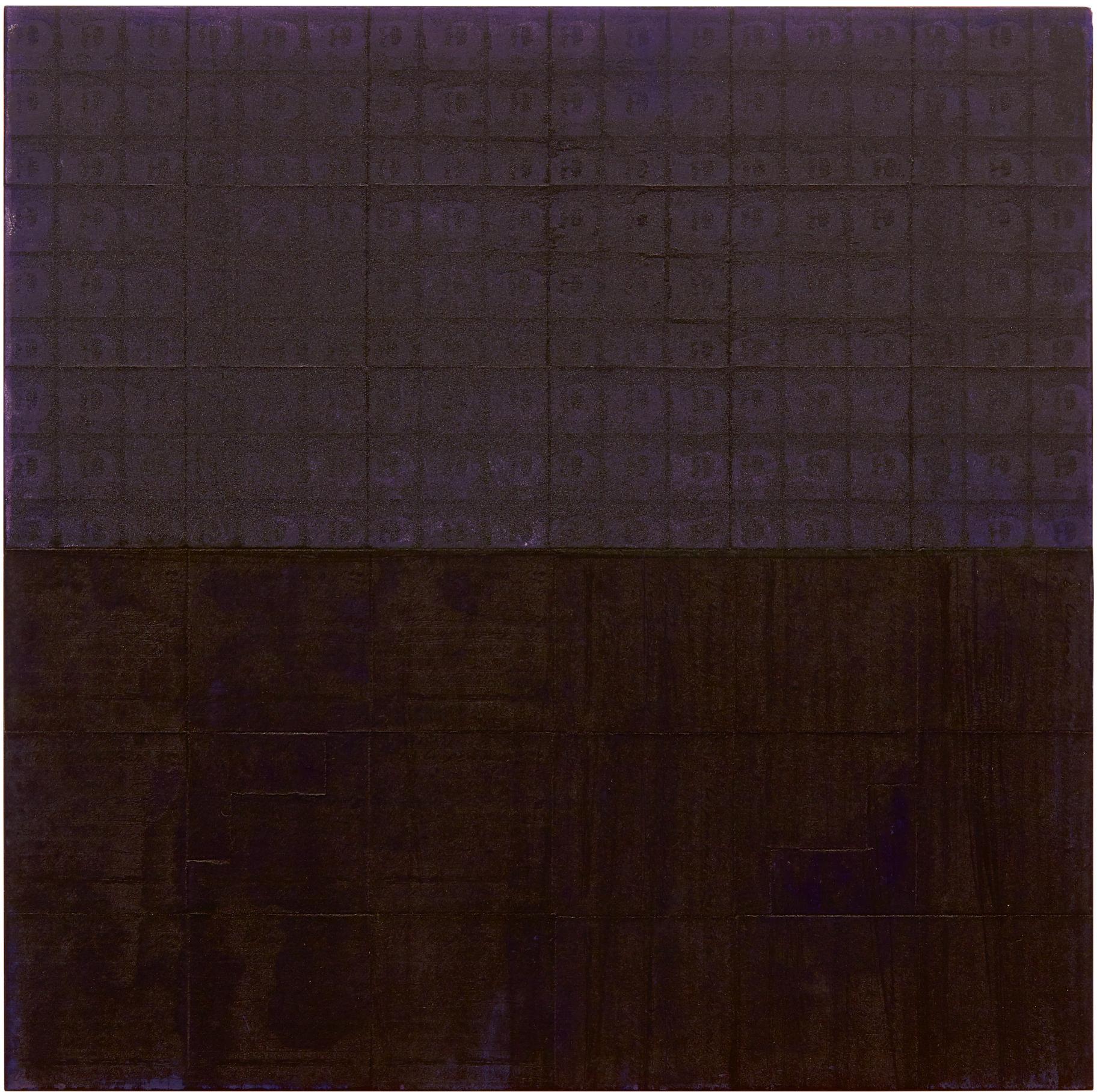 Mcarthur Binion - Self Portrait: 12