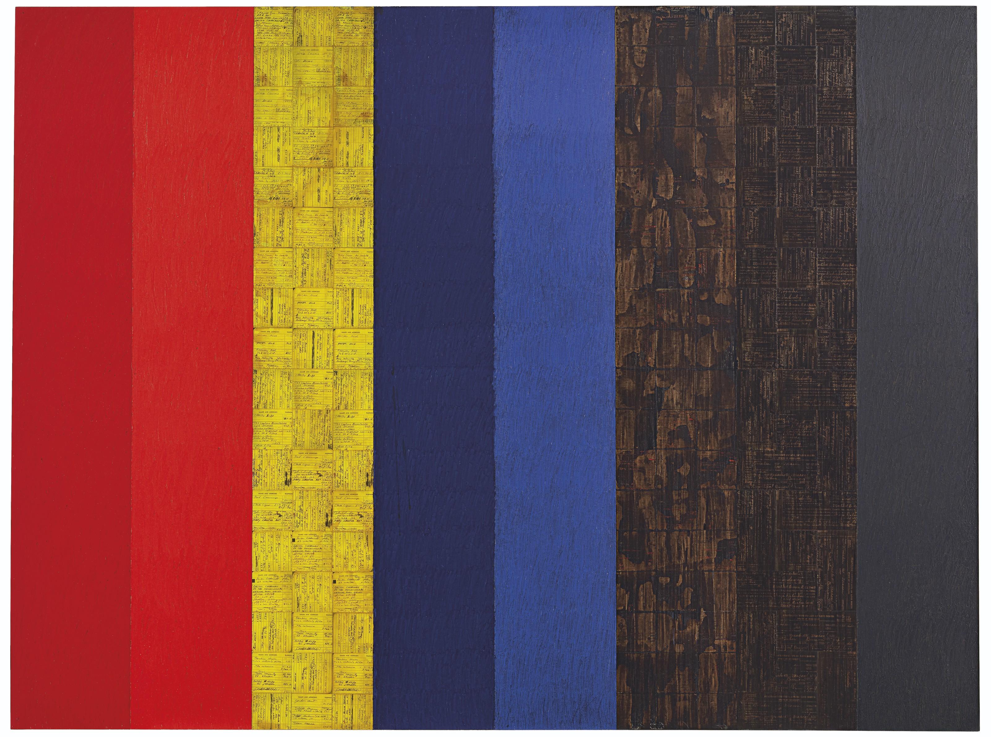 Mcarthur Binion - Stuttering: Standing: Still Seven