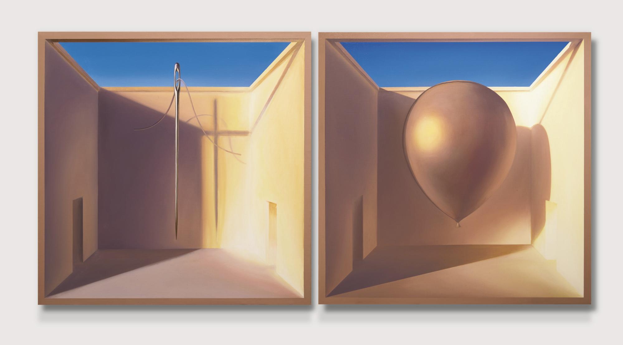 Mehdi Ghadyanloo - Finding Hope (Diptych)