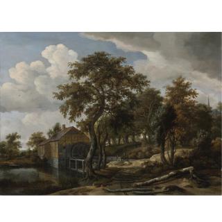 Meindert Hobbema - Watermill