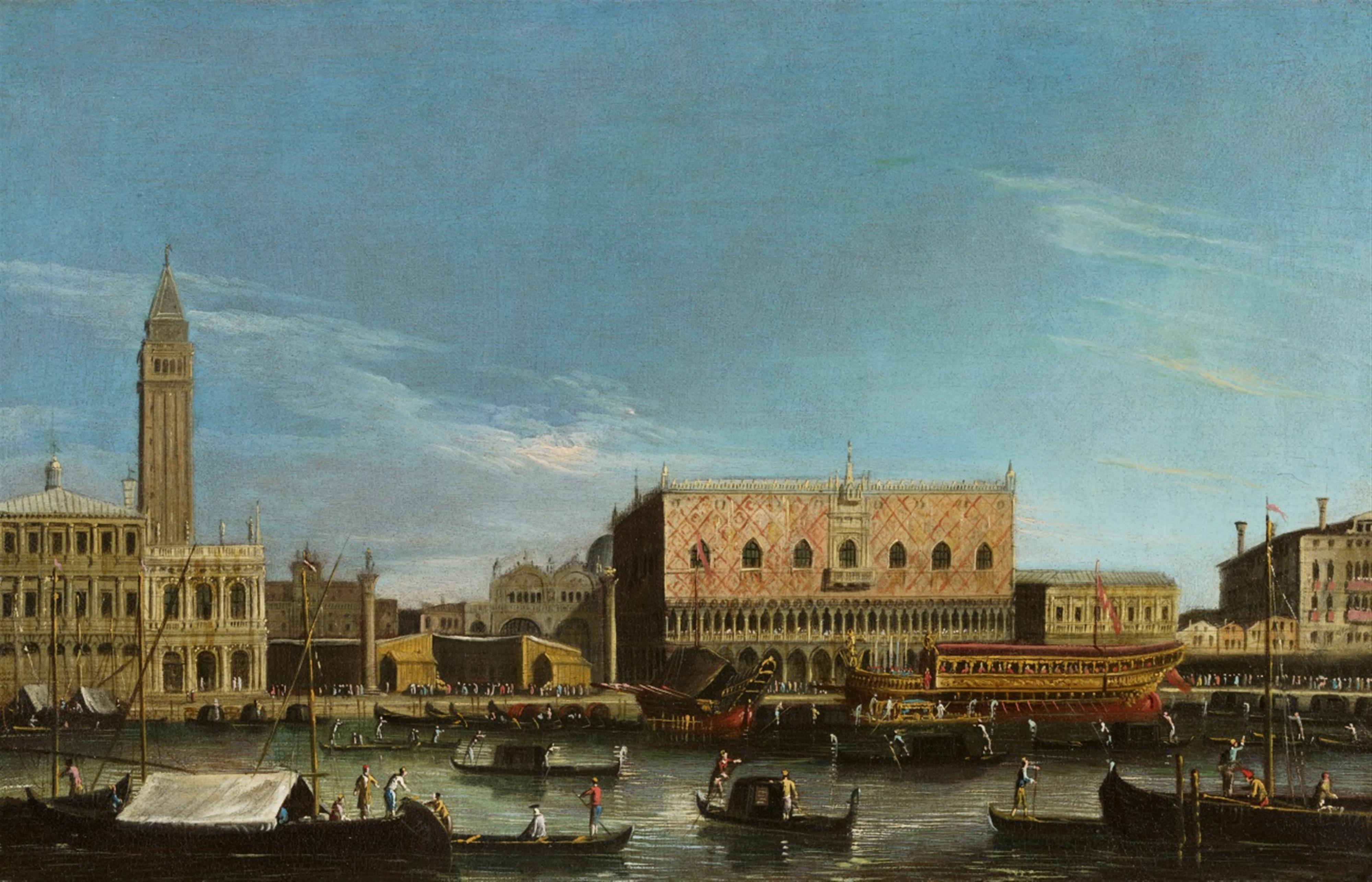 Meister der Langmatt Foundation - Die Rückkehr des Bucintoro am Tag der Festa del´Ascensione