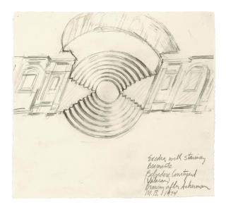 Mel Bochner - Belvedere Courtyard