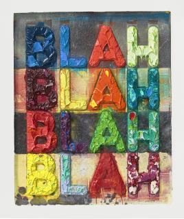 Mel Bochner - Blah, Blah, Blah