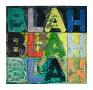 Mel Bochner - Blah Blah Blah