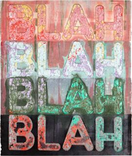 Mel Bochner - Blah, Blah, Blah