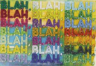 Mel Bochner - Blah
