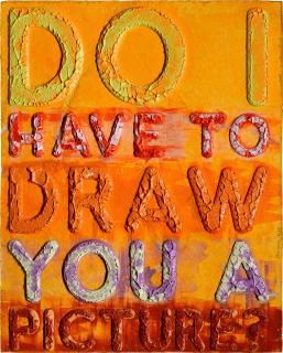 Mel Bochner - Do I Have to Draw you a Picture
