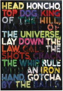 Mel Bochner - Head Honcho