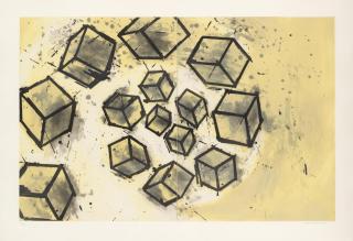 Mel Bochner - Konvolut von zwei Aquatinten