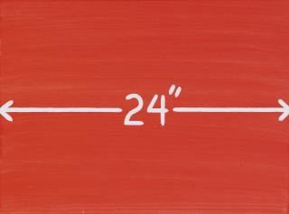 Mel Bochner - Measurement: 24\