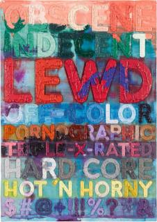 Mel Bochner - Obscene