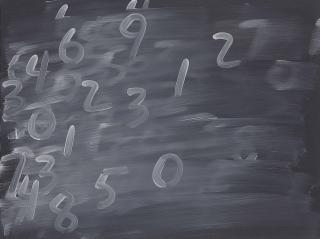 Mel Bochner - Random Numbers #8