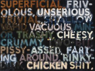 Mel Bochner - Superficial