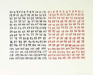 Mel Bochner - Untitled, from Couples