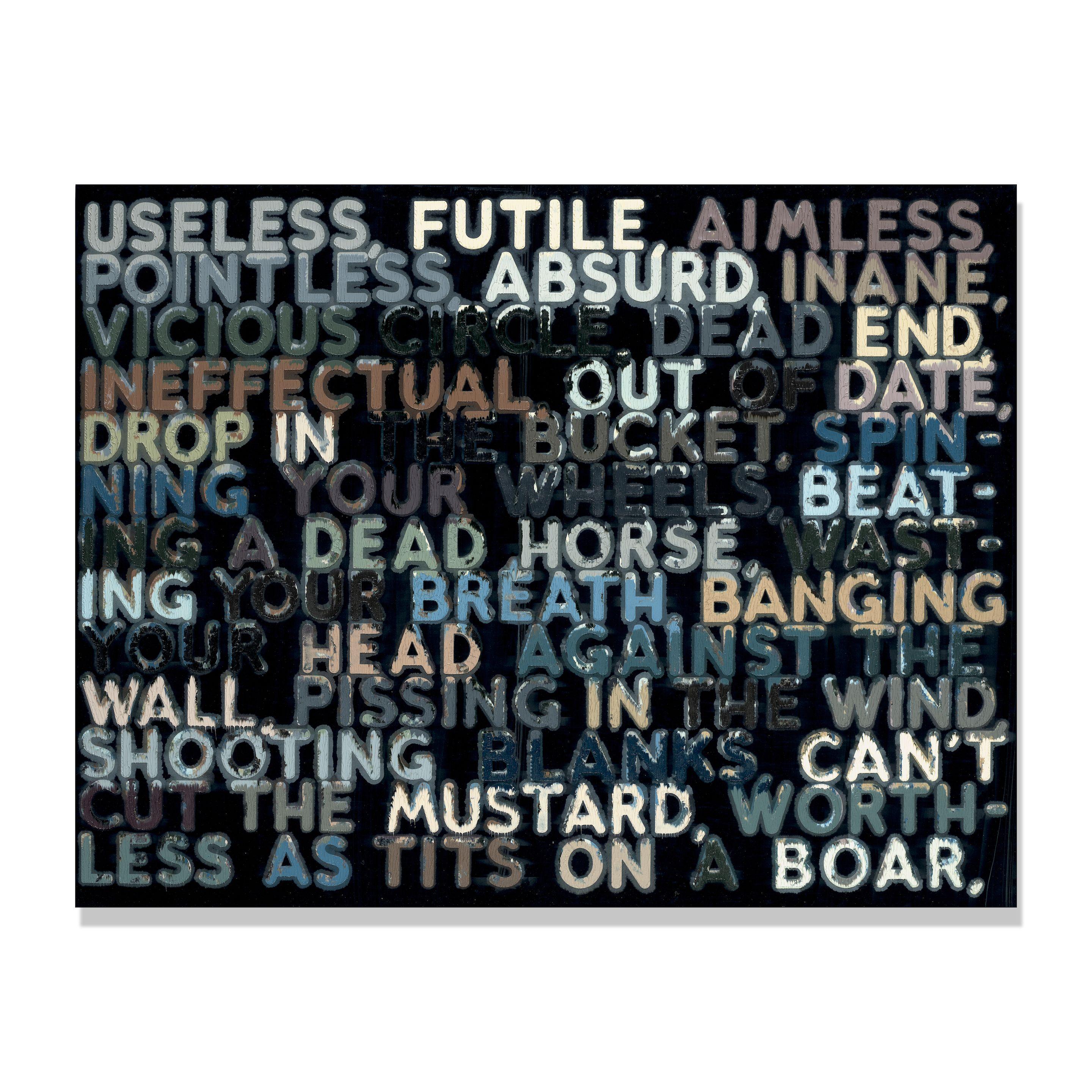 Mel Bochner - Useless