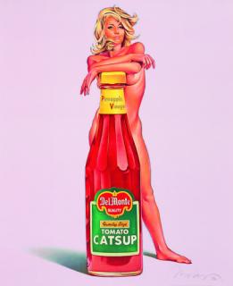 Mel Ramos - 4 Bll: Tobacco Red – A.C. Annie – Lola Cola – Tomato Catsup.
