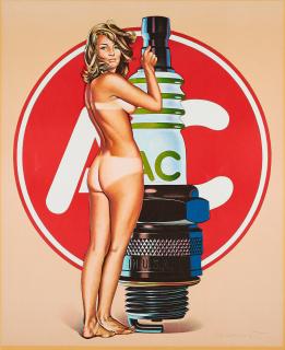 Mel Ramos - A.C. Annie.