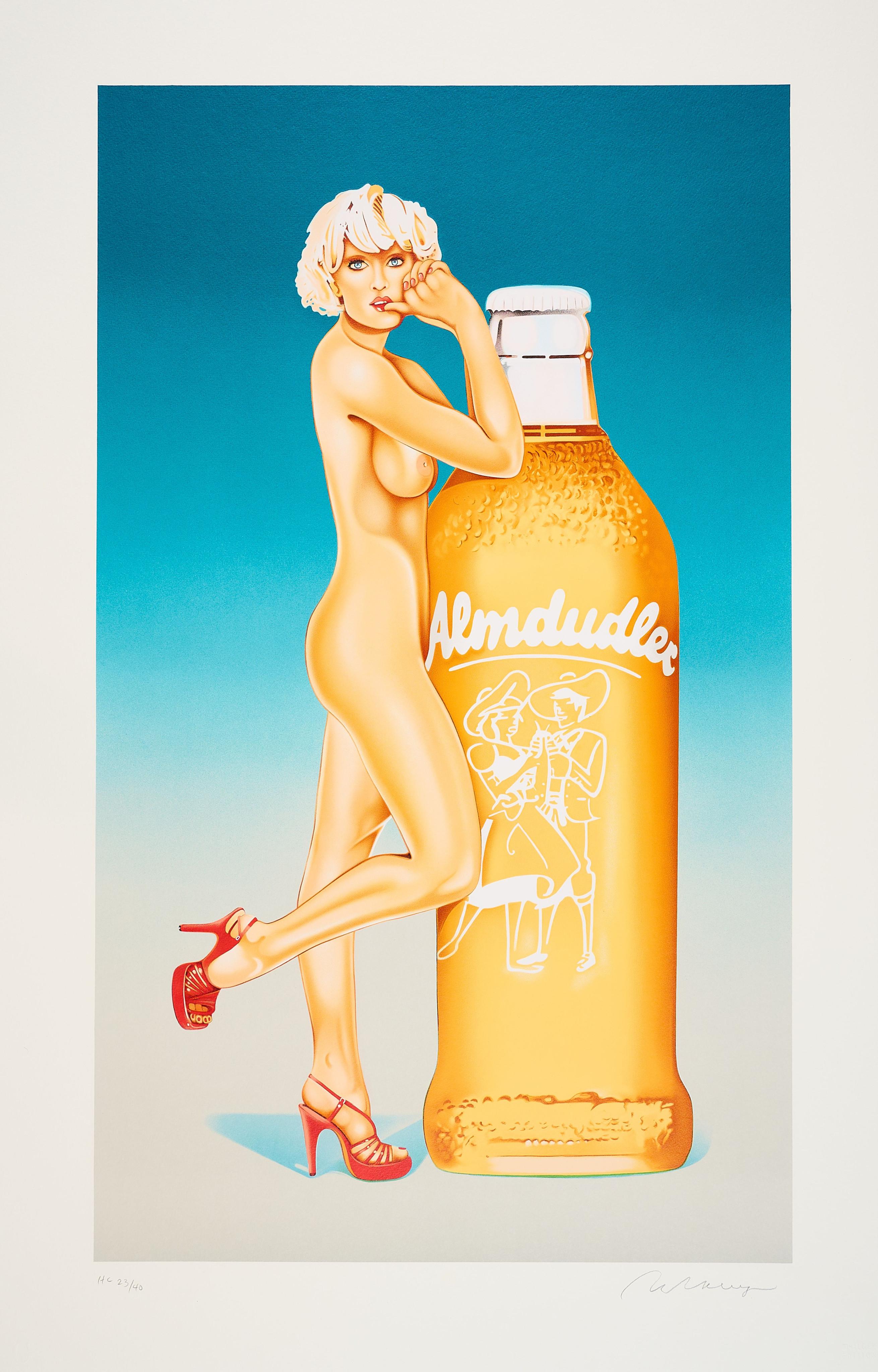 Mel Ramos - Almdudler\'s Fabulous Blond.