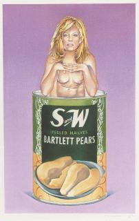 Mel Ramos - Bartlett Pears (The Lost Painting of 1965)