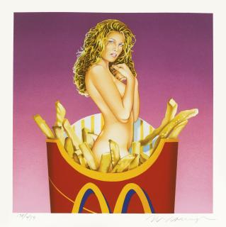 Mel Ramos - Candy (Baby Ruth); Hav-A-Havana Ii; Fraulein French Fries