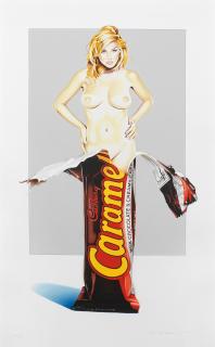 Mel Ramos - Caramia Caramello