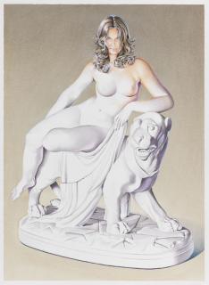 Mel Ramos - Galatea und Löwe #8