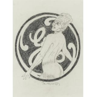 Mel Ramos - Ge (Study)