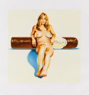 Mel Ramos - Hav-a-Havanna #4 (Davidoff).