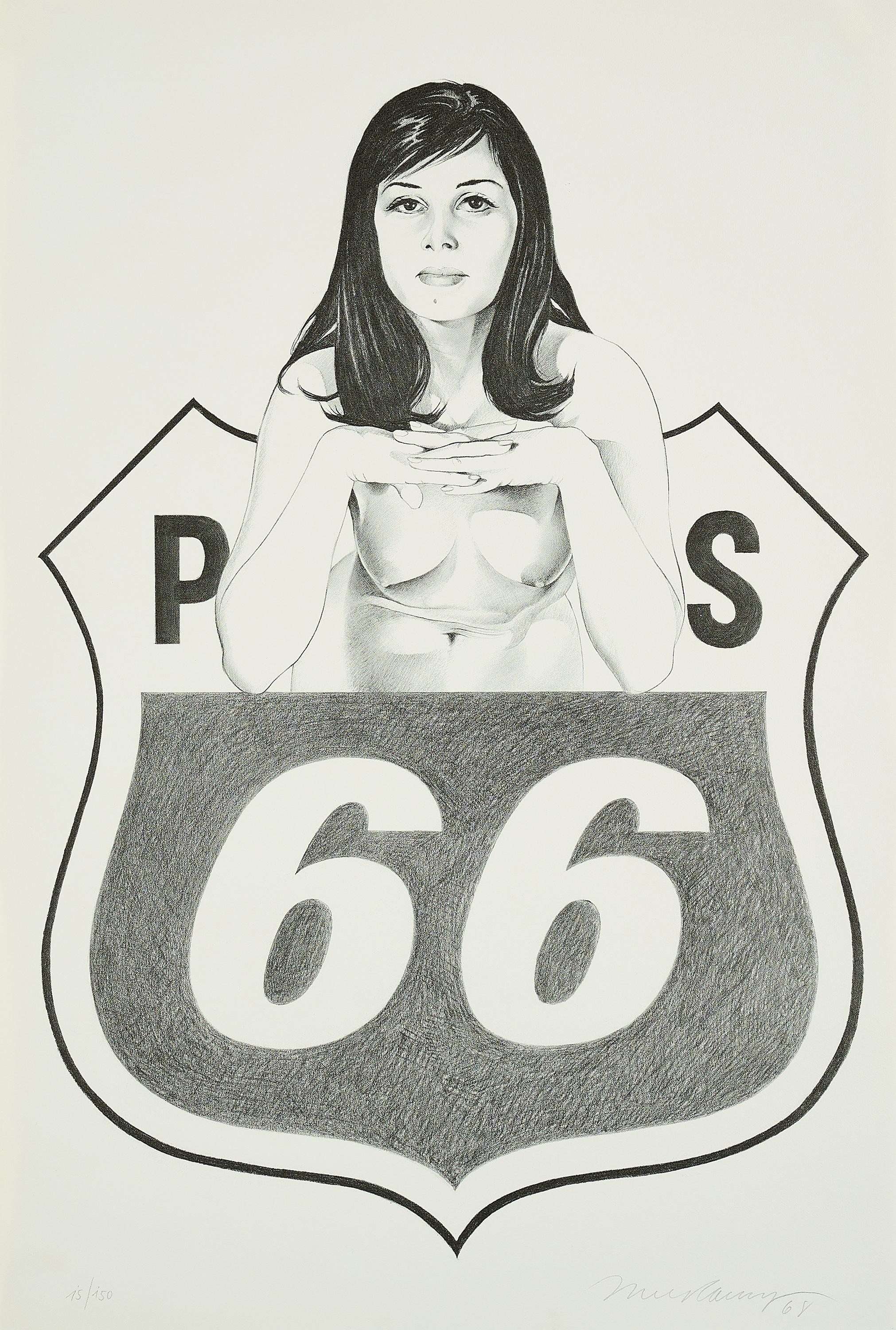 Mel Ramos - Miss 66er.