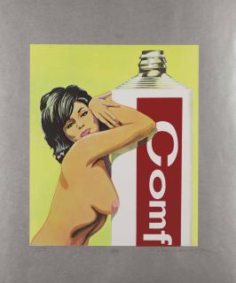 Mel Ramos - Miss Comfort Cream, from 11 Pop Artist\'s, Volume III