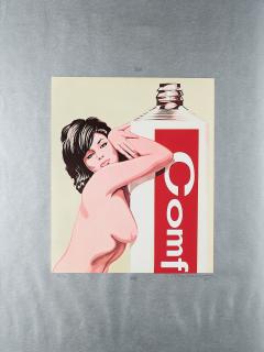 Mel Ramos - Miss Comfort Cream.