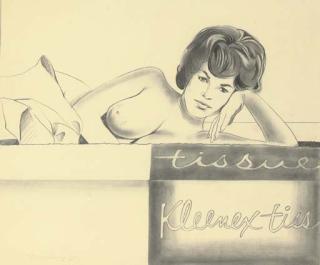 Mel Ramos - Miss Kleenex