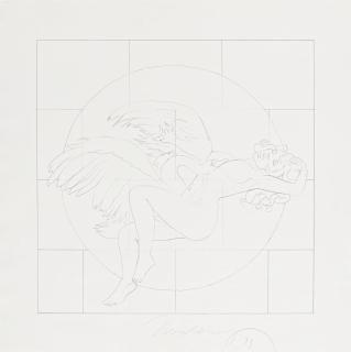 Mel Ramos - Ohne Titel (Leda and the Swan)