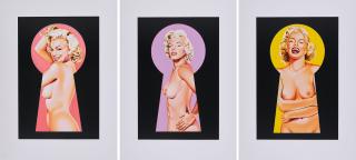 Mel Ramos - Peek-a-Boo Marilyn #1-#3.
