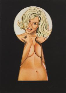 Mel Ramos - Peekabooblonde